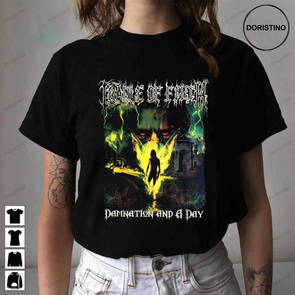 Damnation And A Day Cradle Of Filth Awesome Shirts